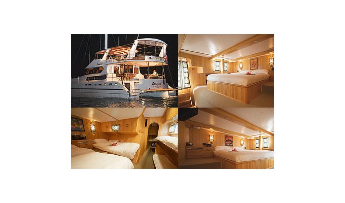 Croisière privée en Thailande jusquà 16 personnes - Location de catamaran avec équipage