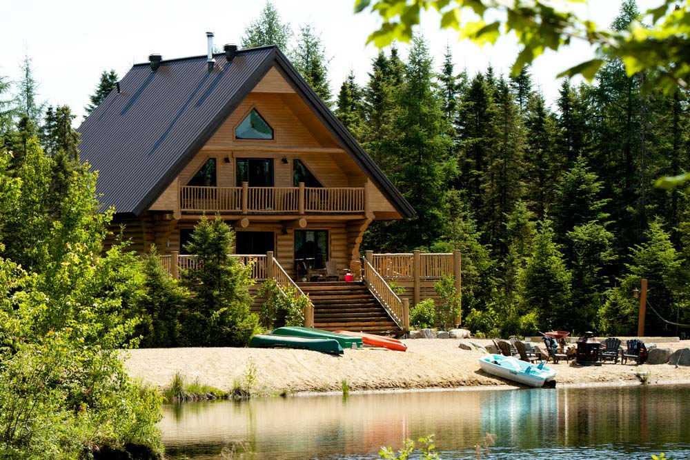 location chalet quebec lac