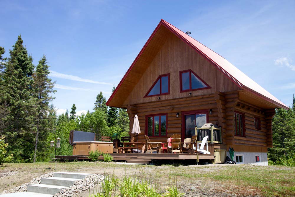 location chalet quebec lac