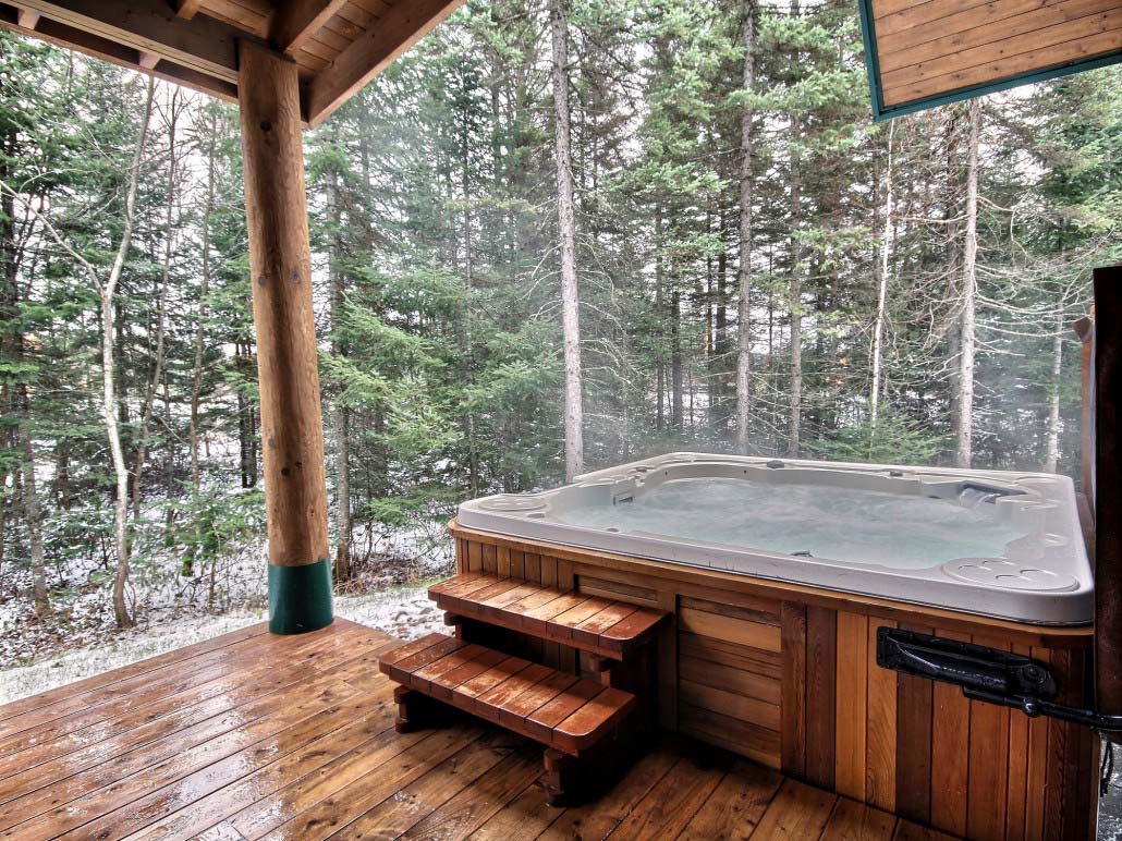 location chalet quebec avec spa