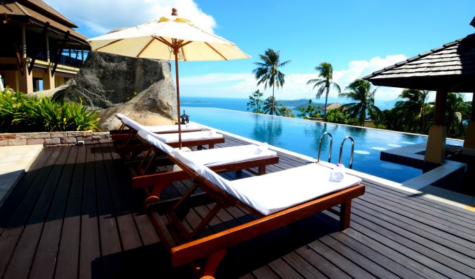 Thailande Location Villa à Koh Samui avec piscine privée et Personnel