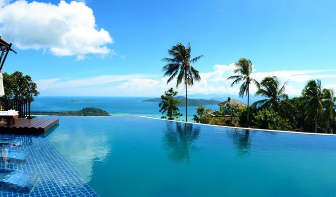 Thailande Location Villa à Koh Samui avec piscine privée et Personnel