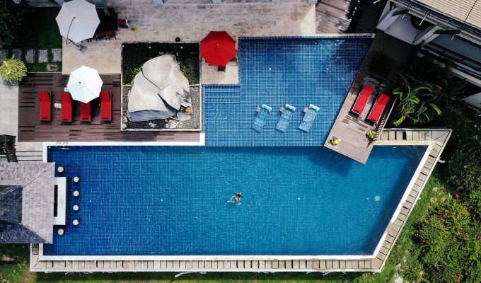 Thailande Location Villa à Koh Samui avec piscine privée et Personnel