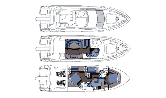 Location Motor Yacht pour croisière privée en Thailande