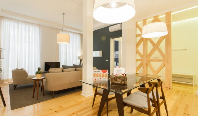 Location Appartement Portugal Lisbon Baixa 3 mns à pied de la Praça do Comercio