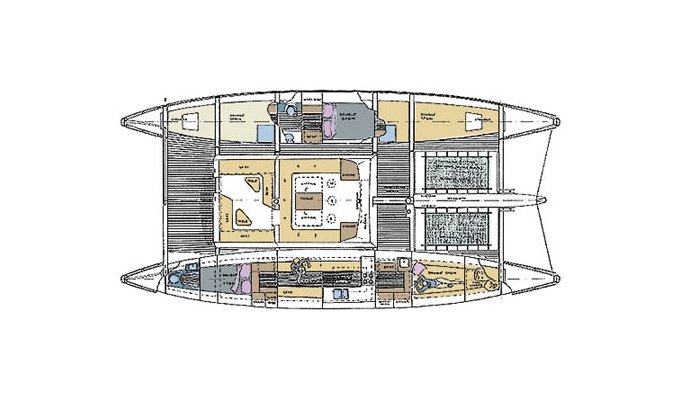 Croisière privée en Thailande en Catamaran - Location de yacht avec équipage