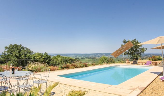 Mont Ventoux location villa Provence avec piscine privee chauffee