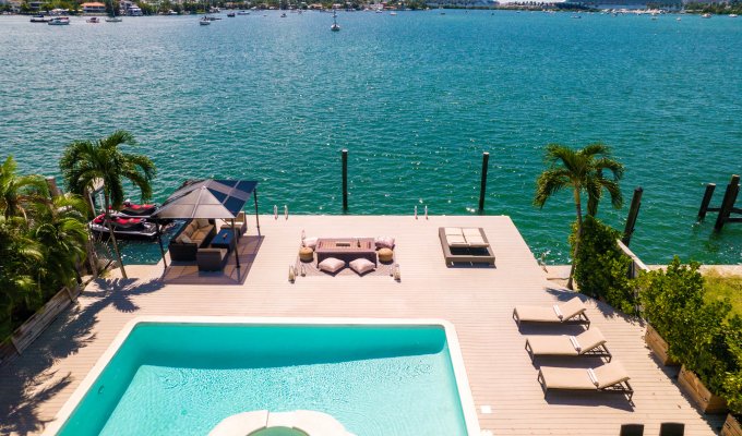 Location Villa Miami Beach Venetian Island Floride