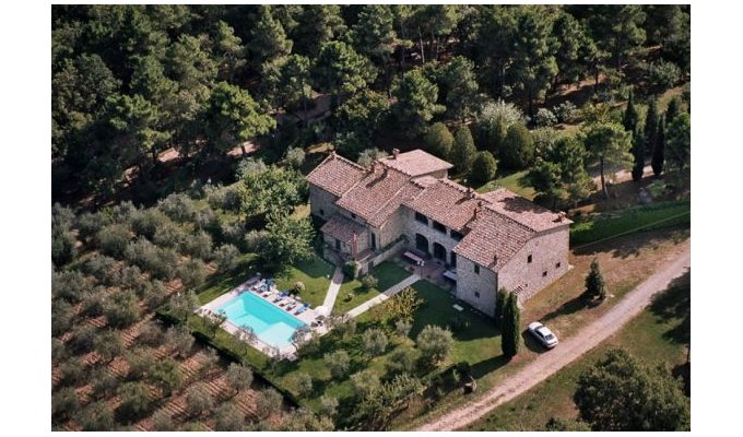 Location Villa de Luxe avec piscine privée en Toscane - Italie