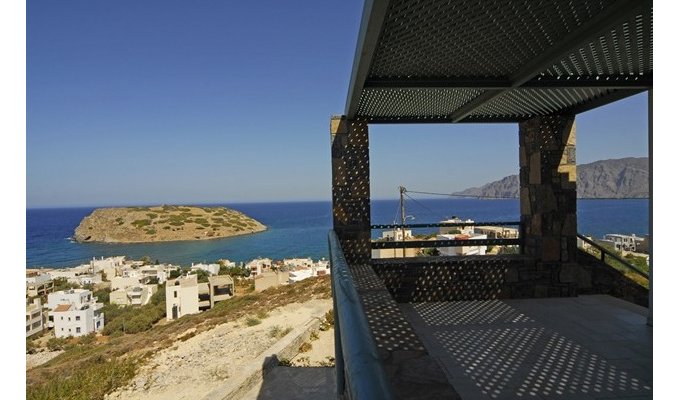 Location Villa Crete pour 4 personnes, avec piscine privée et une magnifique vue sur la mer.