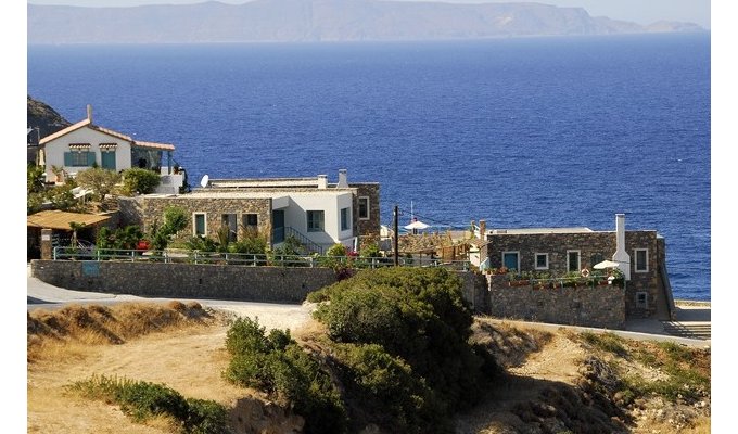 Location Villa Crete pour 4 personnes, avec piscine privée et une magnifique vue sur la mer.